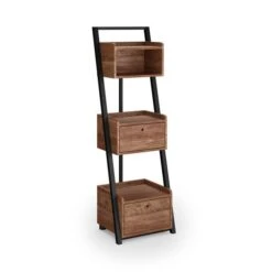 Fulton Bathroom Ladder Shelf, Pine Effect -Home Luxe Studio 30873186 alt06
