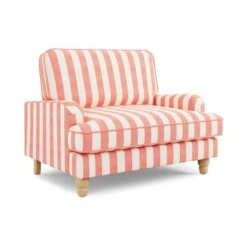 Beatrice Woven Stripe Snuggle Chair -Home Luxe Studio 30873458 alt08