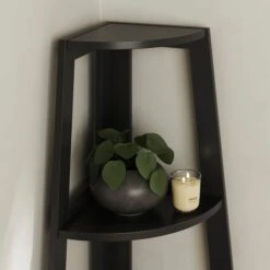 Nautical Corner Ladder Shelving Unit 24 Nautical Corner Ladder Shelving Unit -Home Luxe Studio 30873461 alt01