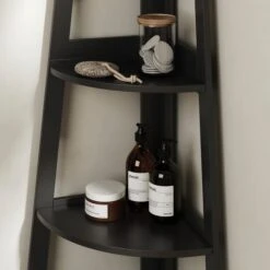 Nautical Corner Ladder Shelving Unit 25 Nautical Corner Ladder Shelving Unit -Home Luxe Studio 30873461 alt02
