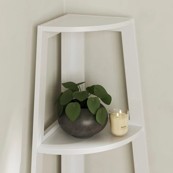 Nautical Corner Ladder Shelving Unit 4 Nautical Corner Ladder Shelving Unit - Image 2