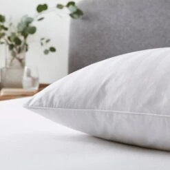 Hotel Luxury Cotton Duck Feather & Down Side Sleeper Pillow 8 Hotel Luxury Cotton Duck Feather & Down Side Sleeper Pillow -Home Luxe Studio 30873892 alt03