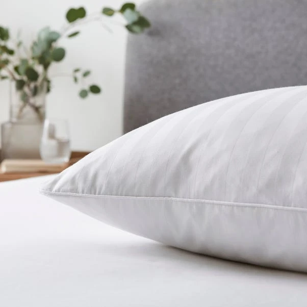 Hotel Luxury Cotton Duck Feather & Down Side Sleeper Pillow 5 Hotel Luxury Cotton Duck Feather & Down Side Sleeper Pillow - Image 3