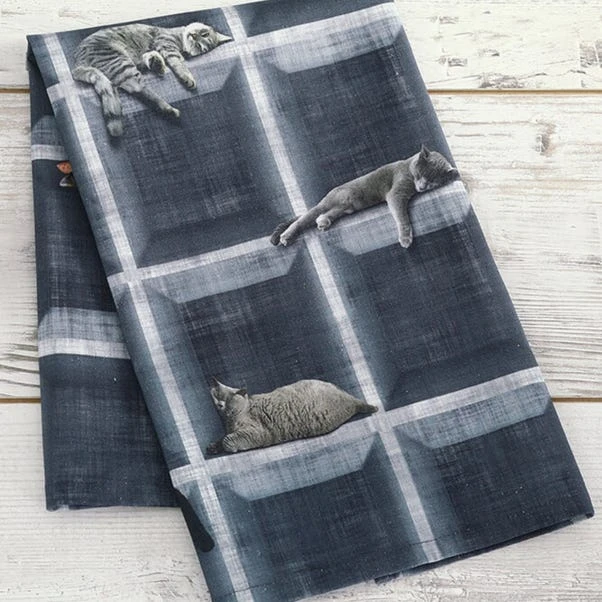 Set Of 2 MM Sketch Cubby Tea Towels 3 Set Of 2 MM Sketch Cubby Tea Towels