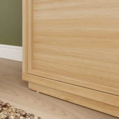 Hardy Slim Bookcase With Drawer, Oak Effect -Home Luxe Studio 30874180 alt04