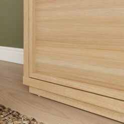 Hardy Wide Bookcase With 2 Drawers, Oak Effect 14 Hardy Wide Bookcase With 2 Drawers, Oak Effect -Home Luxe Studio 30874521 alt04