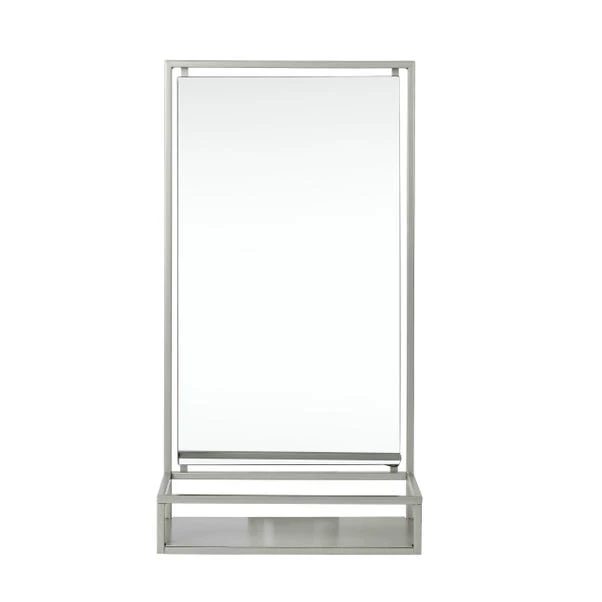 London Rectangle Wall Mirror With Shelf 5 London Rectangle Wall Mirror With Shelf - Image 3