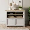 Olney Compact Storage Cabinet, Stone 2 Olney Compact Storage Cabinet, Stone -Home Luxe Studio 30876345