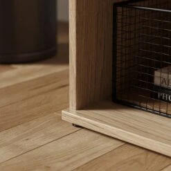 Edison Storage Cabinet, Oak Effect 12 Edison Storage Cabinet, Oak Effect -Home Luxe Studio 30876388 alt04