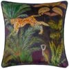 Wylder Tropics Aranya Cheetah Square Cushion -Home Luxe Studio 30876769