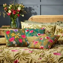 Wylder Nature House Of Bloom Poppy Duvet Cover & Pillowcase Set 11 Wylder Nature House Of Bloom Poppy Duvet Cover & Pillowcase Set -Home Luxe Studio 30876834 alt06