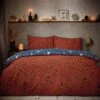 Furn. Witchy Vibes Duvet Cover And Pillowcase Set Rust 2 Furn. Witchy Vibes Duvet Cover And Pillowcase Set Rust -Home Luxe Studio 30877044