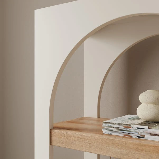 Albourne Tall Bookcase, Oak Effect 10 Albourne Tall Bookcase, Oak Effect - Image 8