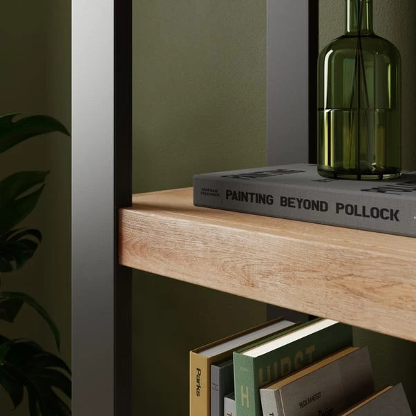 Albourne Tall Bookcase, Oak Effect 5 Albourne Tall Bookcase, Oak Effect - Image 3