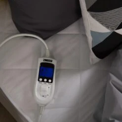 Zanussi Washable Electric Blanket Mattress Protector With Fitted Skirt 14 Zanussi Washable Electric Blanket Mattress Protector With Fitted Skirt -Home Luxe Studio 30877313 alt05