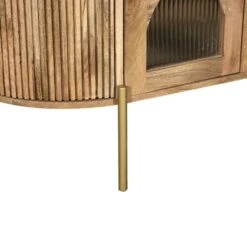 Indus Valley Orbit 3 Door Glass Sideboard 19 Indus Valley Orbit 3 Door Glass Sideboard -Home Luxe Studio 30877736 alt07