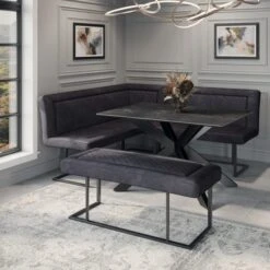 Indus Valley Athena Left Hand Facing Corner Bench