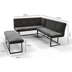 Indus Valley Athena Left Hand Facing Corner Bench 7 Indus Valley Athena Left Hand Facing Corner Bench -Home Luxe Studio 30877747 alt09