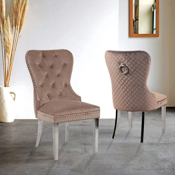 Indus Valley Set Of 2 Chelsea Dining Chairs 3 Indus Valley Set Of 2 Chelsea Dining Chairs