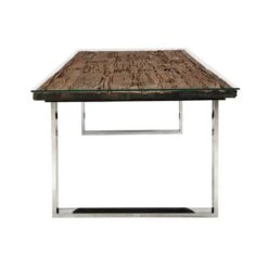 Indus Valley Railway Sleeper 8 Seater Dining Table 13 Indus Valley Railway Sleeper 8 Seater Dining Table -Home Luxe Studio 30877792 alt04