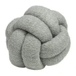 Furn. Boucle Knot Round Cushion