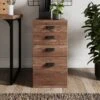 Fulton 4 Drawers Storage Unit, Pine 2 Fulton 4 Drawers Storage Unit, Pine -Home Luxe Studio 30878037