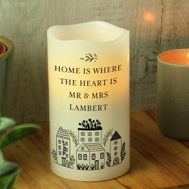 Personalised Home LED Candle 4 Personalised Home LED Candle - Image 2