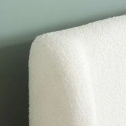 Halfden Wooden Bed Frame, Boucle 34 Halfden Wooden Bed Frame, Boucle -Home Luxe Studio 30879440 alt05