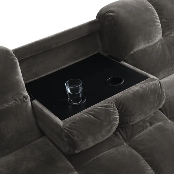 Margo Velvet With Storage Double Sofa Bed 5 Margo Velvet With Storage Double Sofa Bed - Image 3