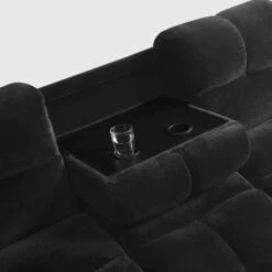 Margo Velvet With Storage Double Sofa Bed 34 Margo Velvet With Storage Double Sofa Bed -Home Luxe Studio 30879901 alt02