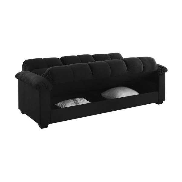 Margo Velvet With Storage Double Sofa Bed 18 Margo Velvet With Storage Double Sofa Bed - Image 16