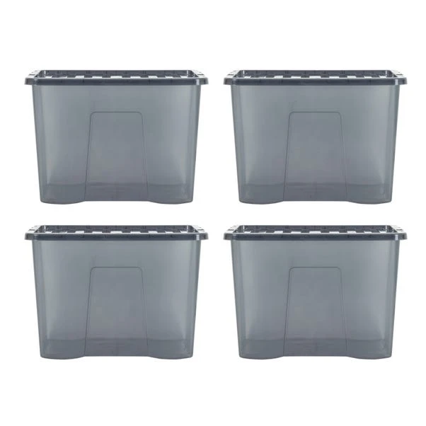Wham Crystal Set Of 4 Storage Boxes & Lids 14 Wham Crystal Set Of 4 Storage Boxes & Lids - Image 12