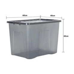 Wham Crystal Set Of 4 Storage Boxes & Lids 34 Wham Crystal Set Of 4 Storage Boxes & Lids -Home Luxe Studio 30880218 alt05