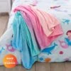 Catherine Lansfield Mermaid Cosy Fleece Blanket 1 Catherine Lansfield Mermaid Cosy Fleece Blanket -Home Luxe Studio 30880245