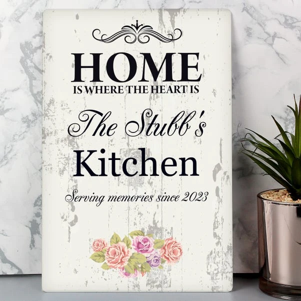 Personalised Shabby Chic Sign 3 Personalised Shabby Chic Sign