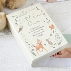 Personalised Woodland Animals Photo Album With Sleeves 10 Personalised Woodland Animals Photo Album With Sleeves -Home Luxe Studio 30880960 alt02
