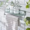 Essentials Towel Rail With Shelf 2 Essentials Towel Rail With Shelf -Home Luxe Studio 30883788