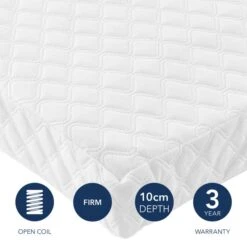 Tutti Bambini Sprung Cot Mattress -Home Luxe Studio 30884499