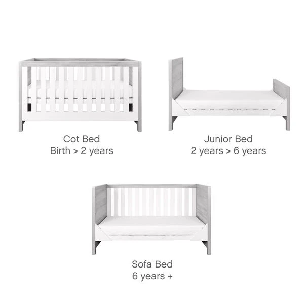 Tutti Bambini Modena 3 Piece Nursery Furniture Set 6 Tutti Bambini Modena 3 Piece Nursery Furniture Set - Image 4