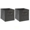 Mix And Modul Set Of 2 Velvet Cube Storage Boxes 1 Mix And Modul Set Of 2 Velvet Cube Storage Boxes -Home Luxe Studio 30885511