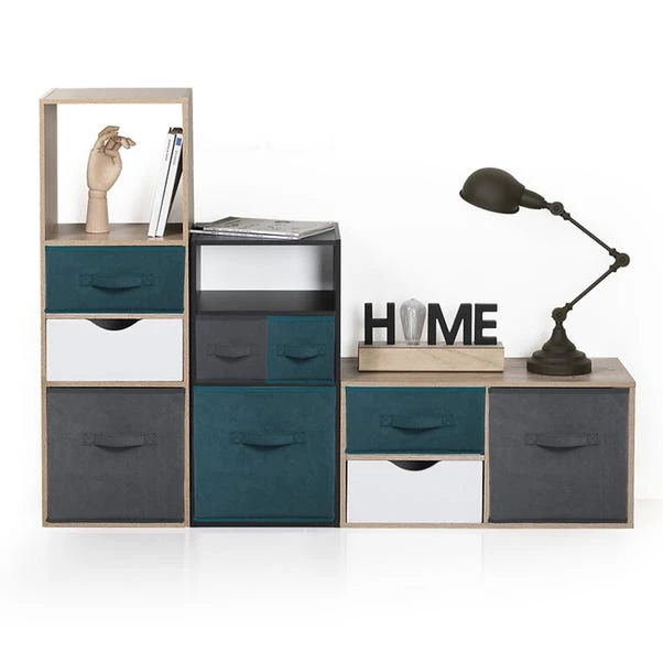 Mix And Modul Set Of 2 Velvet Cube Storage Boxes 5 Mix And Modul Set Of 2 Velvet Cube Storage Boxes - Image 3