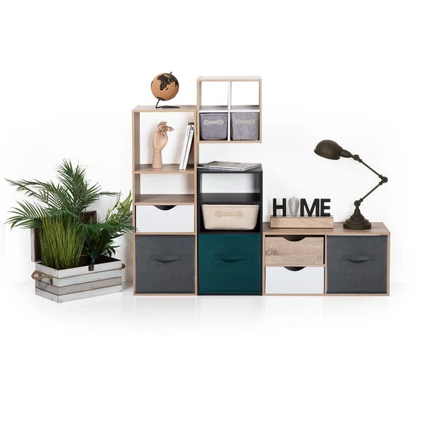 Mix And Modul Set Of 2 Velvet Cube Storage Boxes 6 Mix And Modul Set Of 2 Velvet Cube Storage Boxes - Image 4