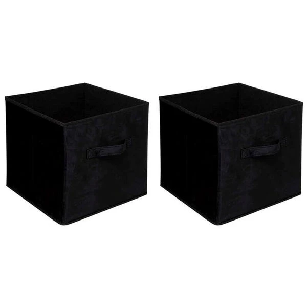 Mix And Modul Set Of 2 Velvet Cube Storage Boxes 7 Mix And Modul Set Of 2 Velvet Cube Storage Boxes - Image 5