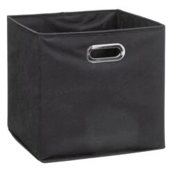 Mix And Modul Set Of 2 Linen Effect Cube Storage Boxes 30 Mix And Modul Set Of 2 Linen Effect Cube Storage Boxes -Home Luxe Studio 30885516 alt02