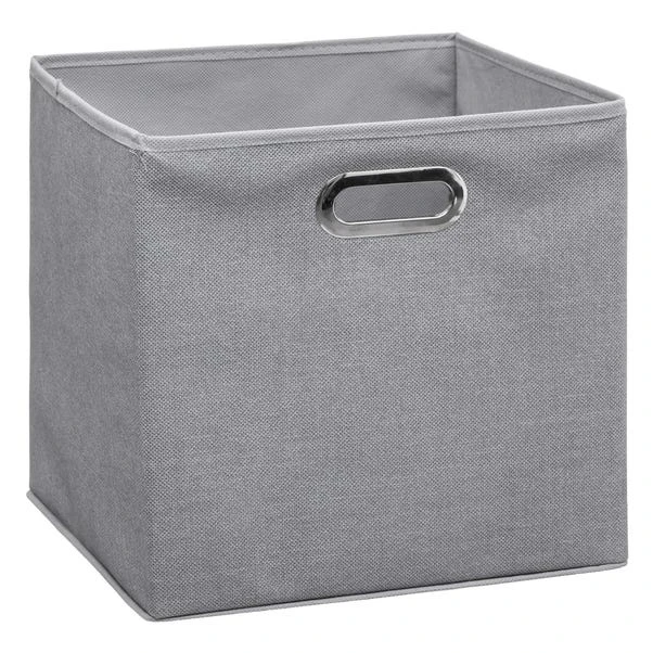 Mix And Modul Set Of 2 Linen Effect Cube Storage Boxes 10 Mix And Modul Set Of 2 Linen Effect Cube Storage Boxes - Image 8
