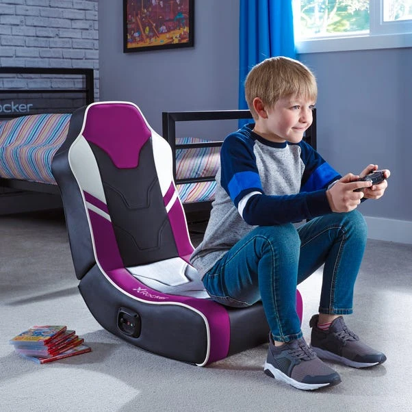 X Rocker Shadow 2.0 Stereo Audio Floor Rocker Gaming Chair 9 X Rocker Shadow 2.0 Stereo Audio Floor Rocker Gaming Chair - Image 7