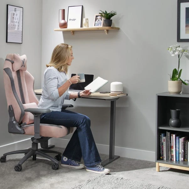 X Rocker Onyx Office Fabric Gaming Chair 4 X Rocker Onyx Office Fabric Gaming Chair - Image 2