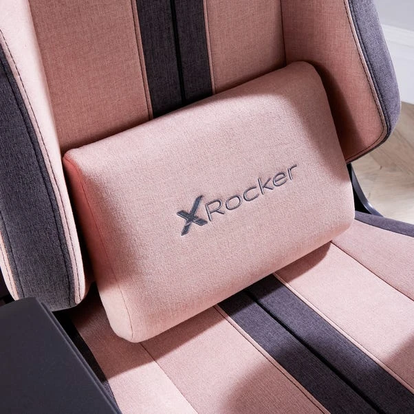 X Rocker Onyx Office Fabric Gaming Chair 5 X Rocker Onyx Office Fabric Gaming Chair - Image 3