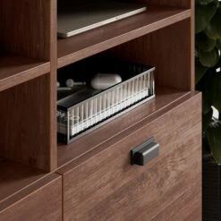 Fulton Office Storage Cabinet, Pine 12 Fulton Office Storage Cabinet, Pine -Home Luxe Studio 30885901 alt02