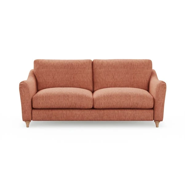 Hattie Slub Faux Linen 3 Seater Sofa 9 Hattie Slub Faux Linen 3 Seater Sofa - Image 7